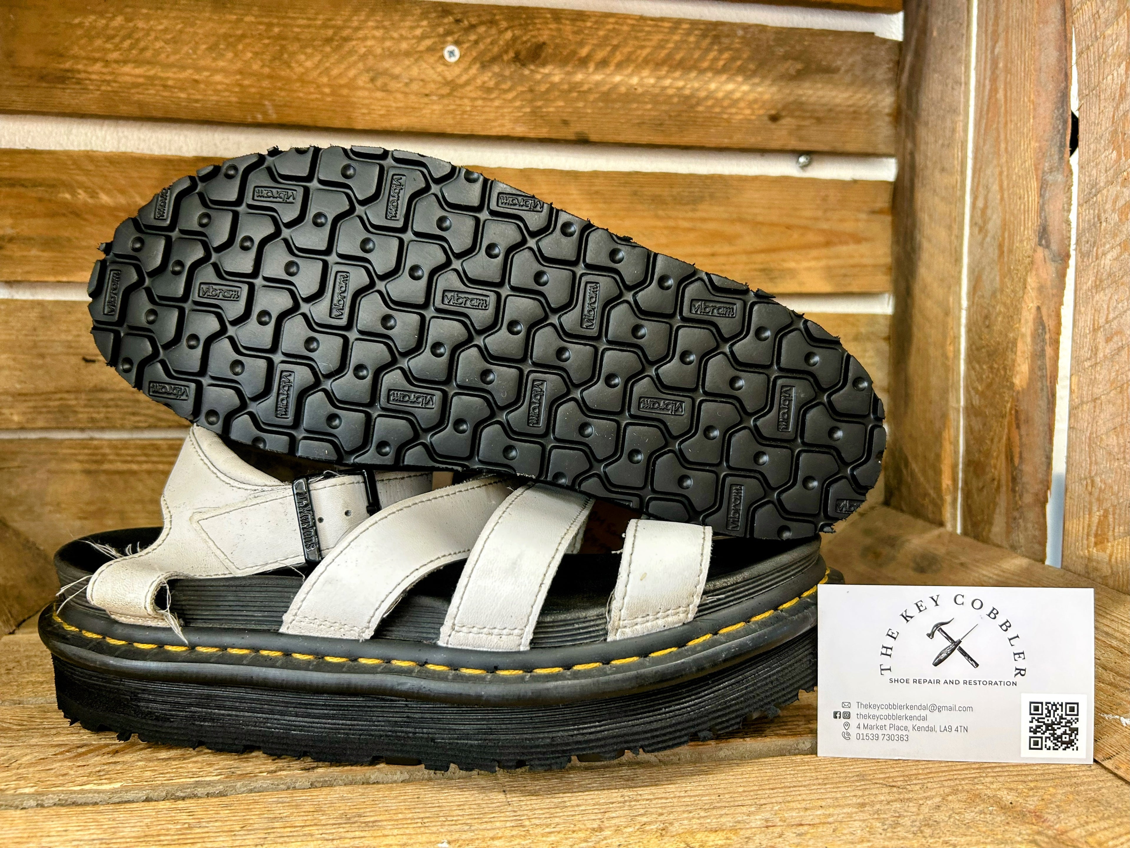 Dr Marten Sandal Resole - The Key Cobbler