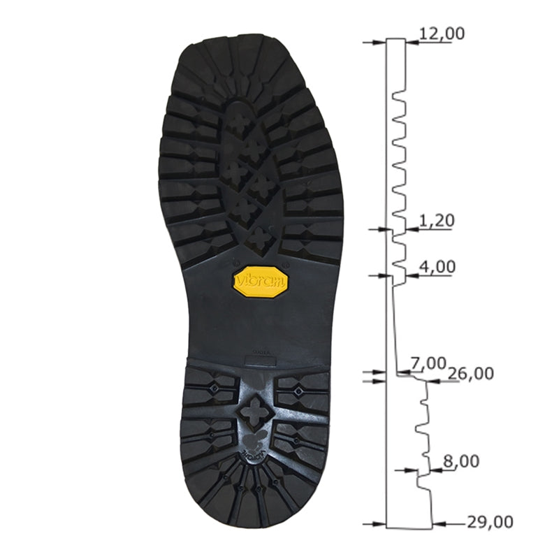 Vibram 1149 Montagna Unit - The Key Cobbler